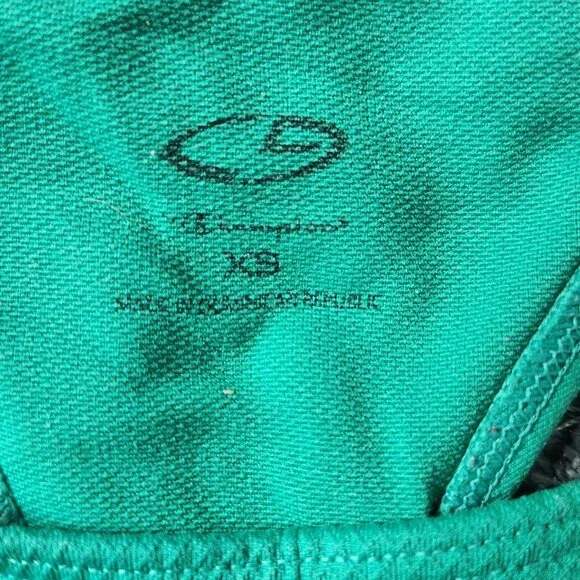 Champion Green Sports Bra || XS EUC - Picture 6 of 7